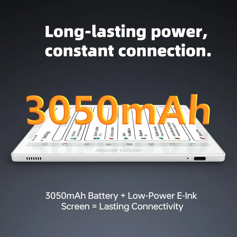 Infografis Bigme B751C S dengan baterai 3050 mAh