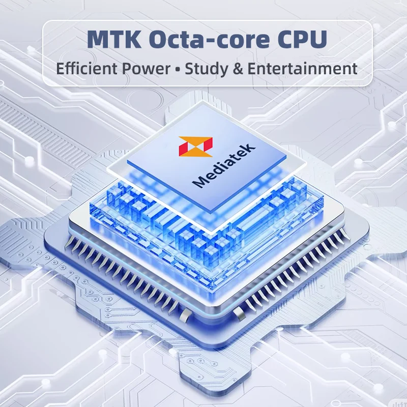 Infografis prosesor octa-core MediaTek di Bigme B6 Color