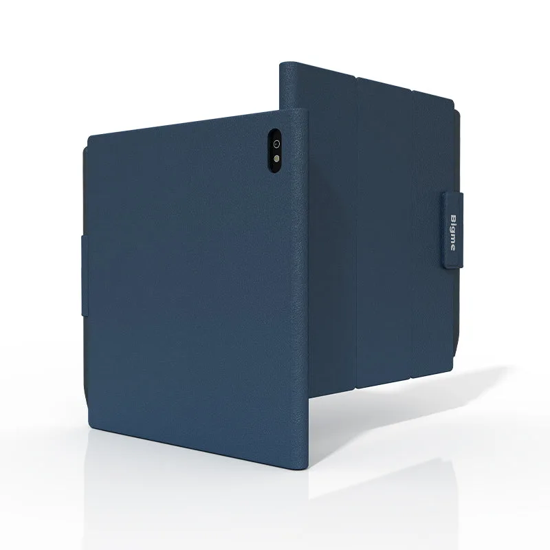 Bigme B7 dengan casing magnet biru